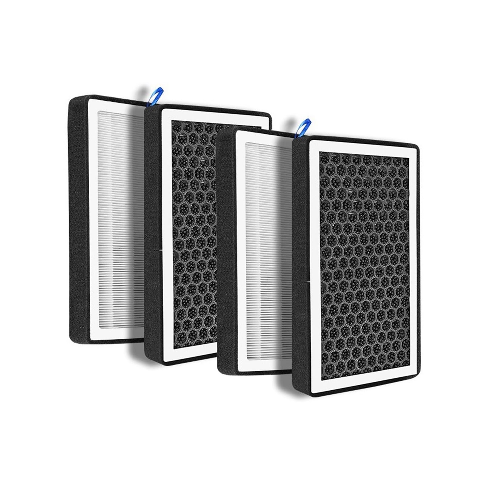 Filtr powietrza kabinowego 2 szt./4 Filtr powietrza kabinowego pasuje do modelu Y Model 3 filtr HEPA materiał z węglem aktywnym akcesoria samochodowe Zamiennik PyłuSamochodowego dla(4PCS)