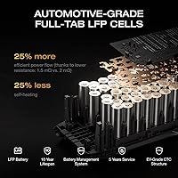 Vista 5 de EF ECOFLOW Generador solar DELTA 3 Classic con panel solar de 220 W, estación de energía portátil de batería LiFePO4 de 1024 Wh, salida USB-C