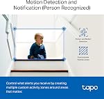 Tapo 1080P Indoor Wired Security Camera - Works as a Baby Monitor & Pet Camera, Motion Detection, 2-Way Audio, Siren, Night Vision, Subscription-Free Local Storage or Optional Cloud, C101