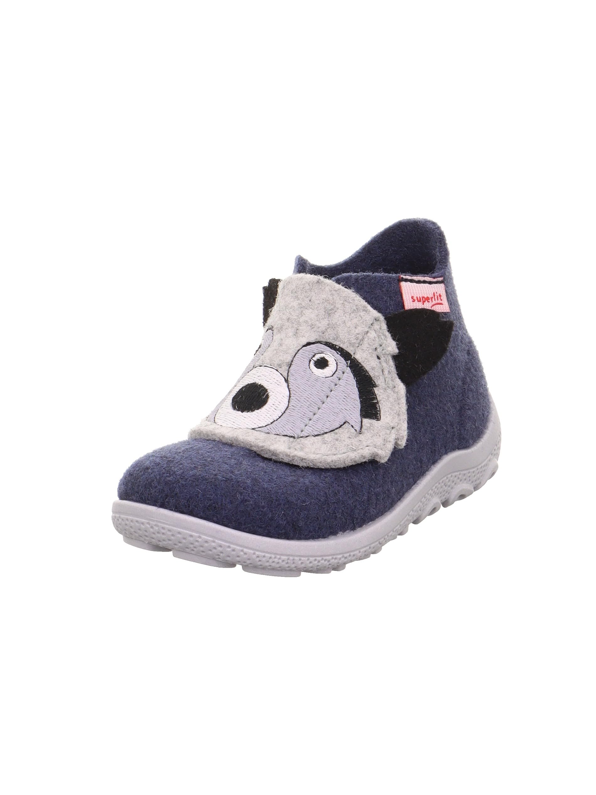 Superfit Happy OCTI Slippers, EU 27, Blue, 10 UK Child