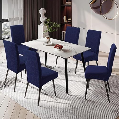 Vista 70 de Genina Fundas impermeables para sillas Parsons de comedor, fundas elásticas para sillas Parsons para comedor, cocina, funda protectora para silla