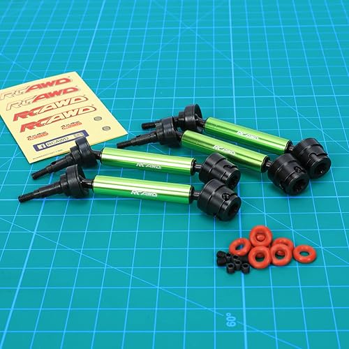 Miniatura 5 de RCAWD para mejoras ARRMA ARRMA 3S y Mega 550, 110 Granite Senton Vorteks Big Rock V3 y Crew Cab Ejes de transmisión, piezas de ejes para