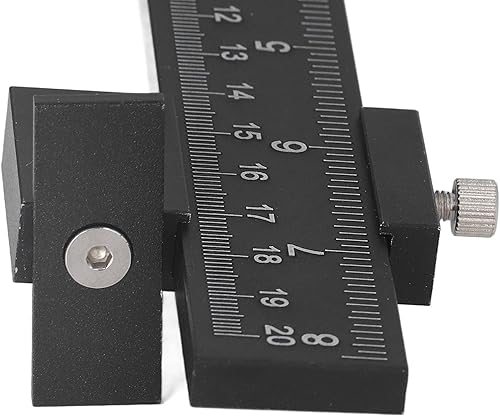 Miniatura 9 de Plantilla de hardware para gabinete, guía de taladro ajustable de aleación de aluminio, herramienta de perforación de madera para una instalación