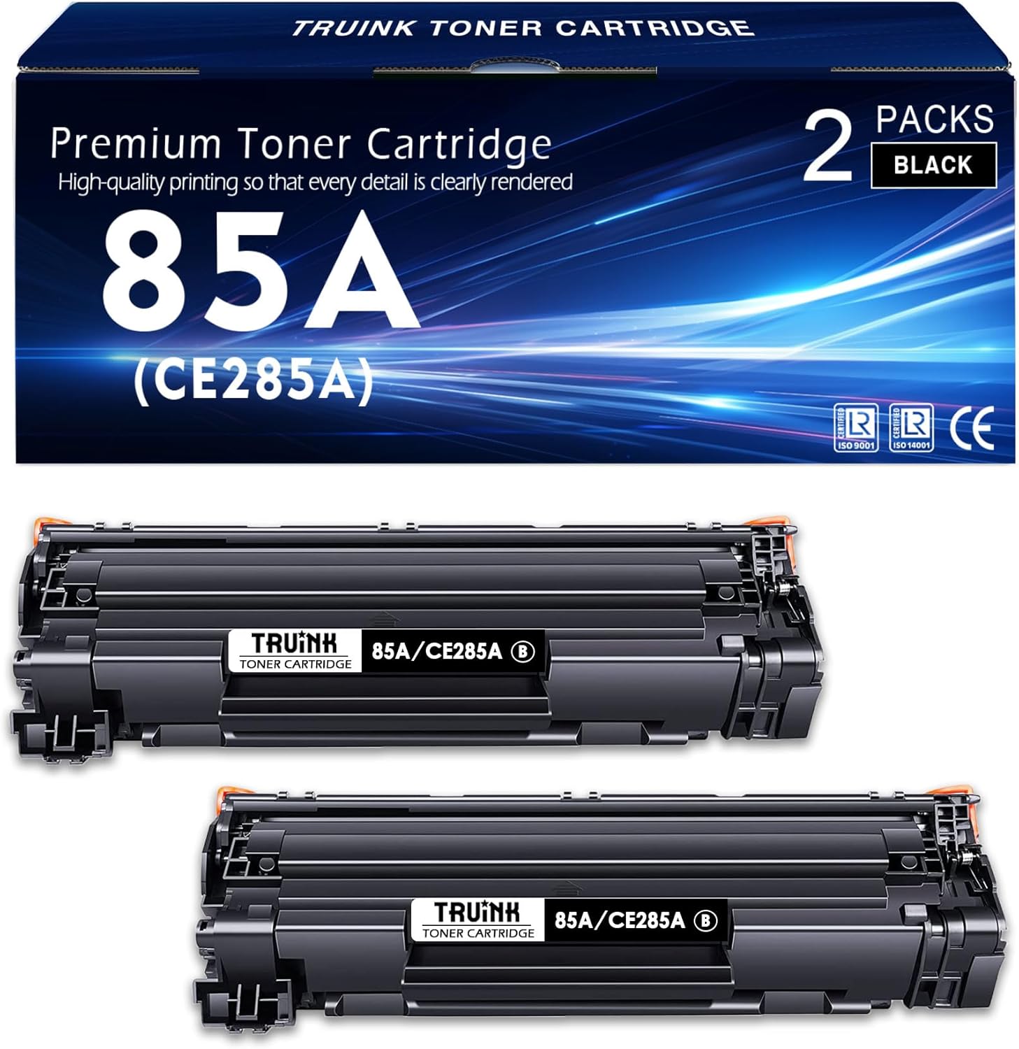 Amazon.com: 85A Toner Cartridge 2-Pack Replacement for HP 85A | CE285A ...