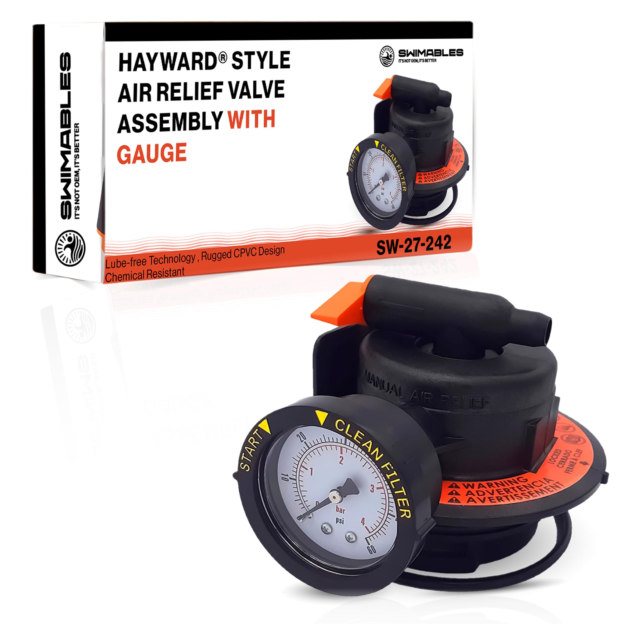 Amazon.com: Swimables DEX2420MAR2 Manual Air Relief Assembly