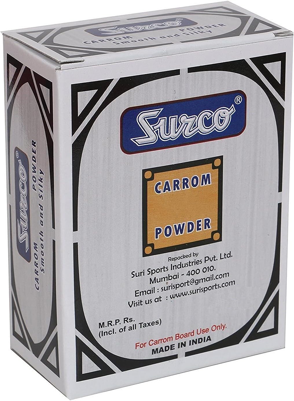 Surco Boric Powder for Carrom Board (100gms)