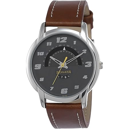 sonata men's watches amazon