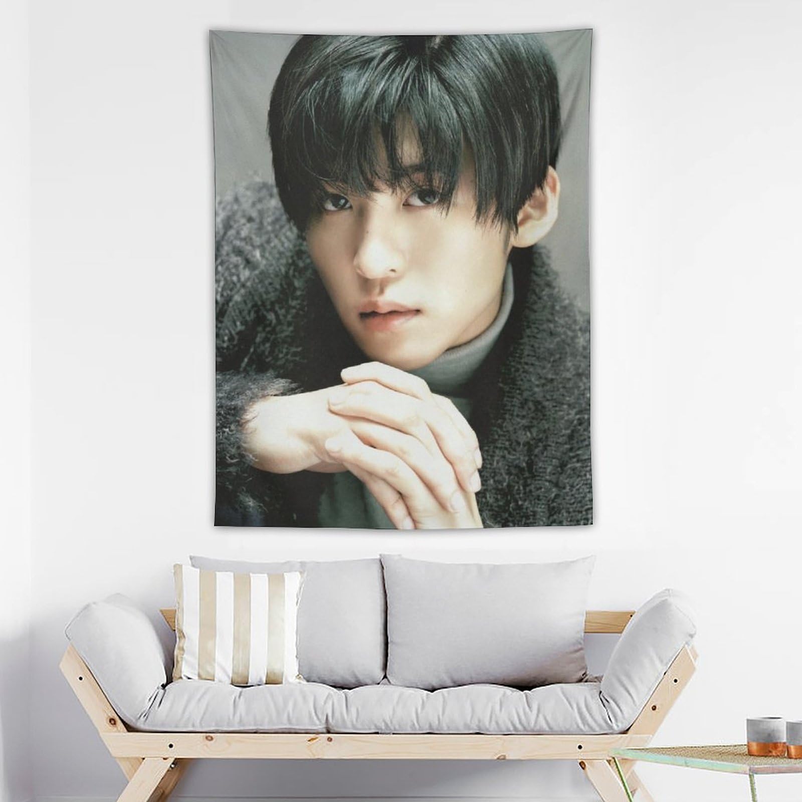 Amazon.co.jp: スノーマン 目黒蓮 タペストリー おしゃれ飾り 壁掛け