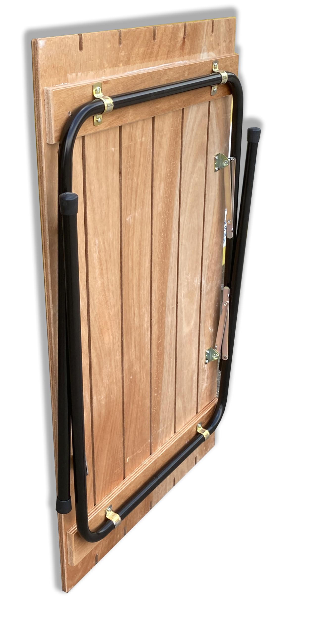 Castelmerlino Folding Outdoor Camping Table Okumè Natural 100 x 60