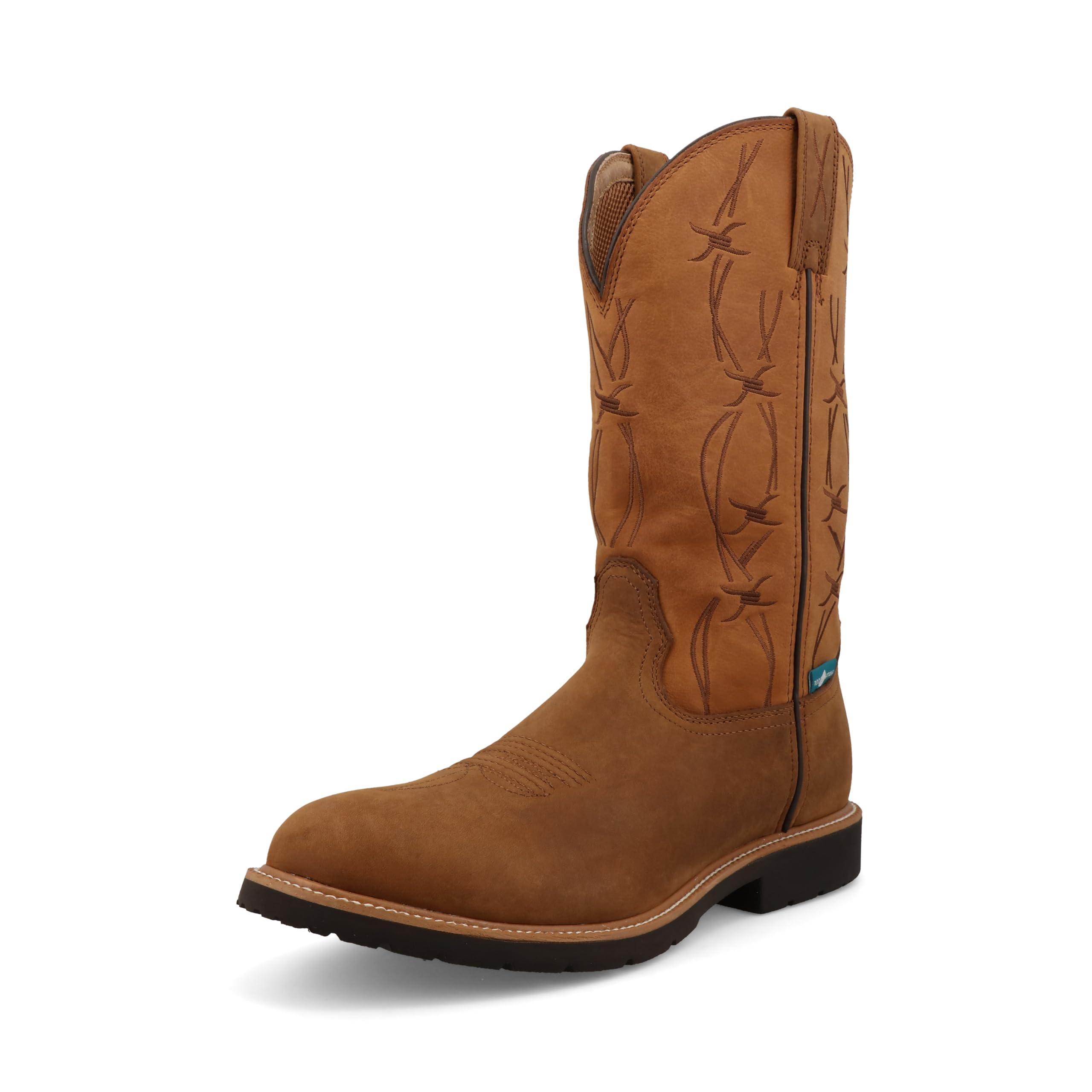 Twisted X Men's 12" Western Work Boot Nano Toe - MXBNW08 9 EE US