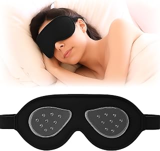 Sleep Mask for LASIK and Cataract Surgery Recovery – Tape-Free Eye Shield with Ventilated Protection, Comfortable Adjustable Strap & Reusable