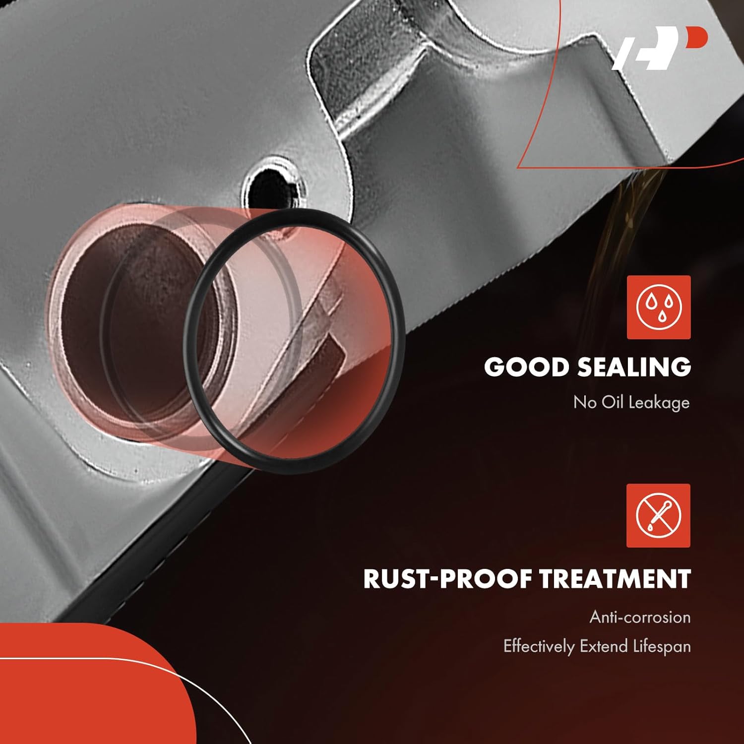 A-Premium Oil Pump with O-Ring Compatible with Dodge Neon 2003-2005 & Chrysler PT Cruiser 2003-2010, 2.4L, Replace# 4884390AB