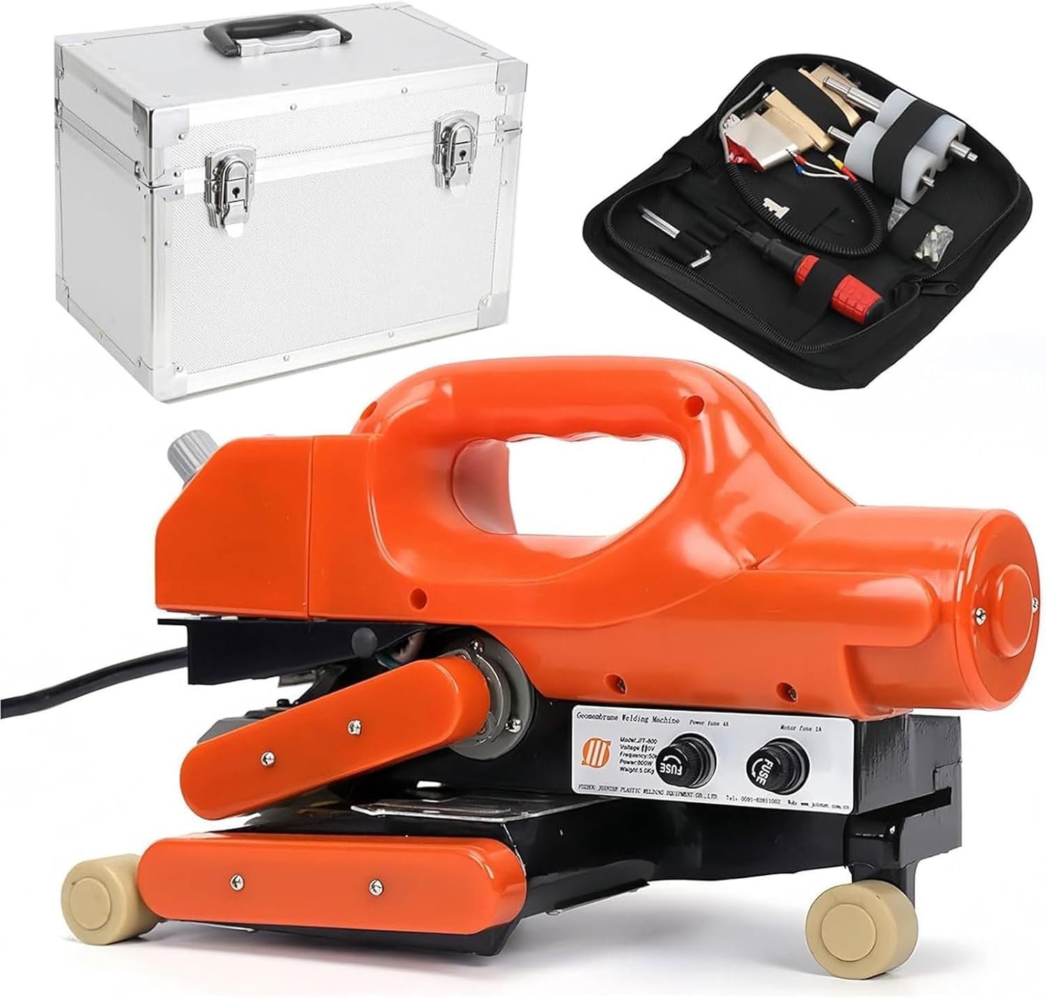 800W Hot Air Welder Machine - Fast 0.5-5m/min for PVC Film Sealing & Plastic Sheet Welding - Perfect for Construction, Transportation & Water Conservancy Projects