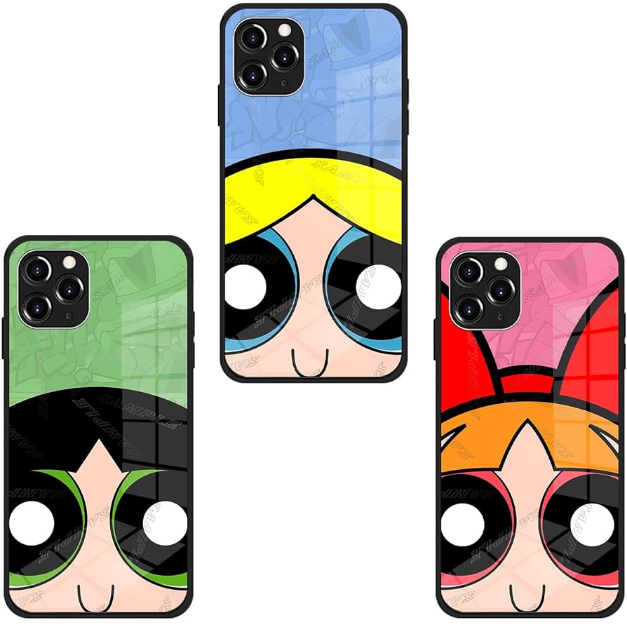 iPhone7 Plus★地味にスゴイ!校閲ガール風 スマホカバー Amazon.co.jp: パワーパフガールズ スマホ ケース iphone 8/7