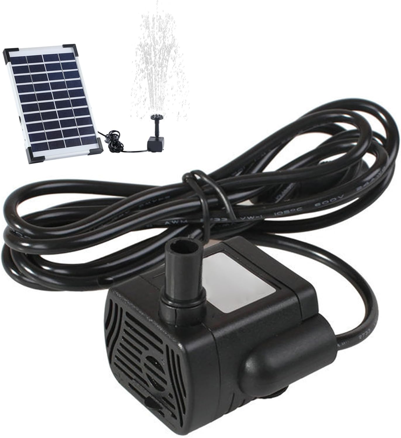 Fountain Pumps, Solar Water Pump Mini Solar Fountain Pump