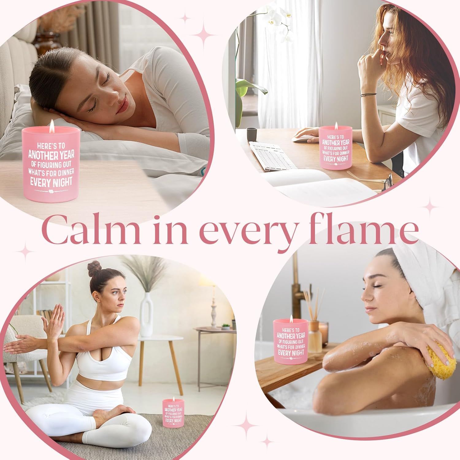 Niyewsor Valentines Gifts for Her, 10 oz Lavender Vanilla Scented Candle, Anniversary, Christmas, Birthday Gifts for Women, Her, Wife, Girlfriend, Fiancée, Handmade - Image 7