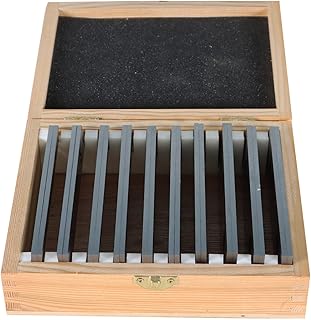 mitoharet 10 Pair 1/8 x 5in Steel Precision Parallel Block Set Hardened Gage Gauge Tool