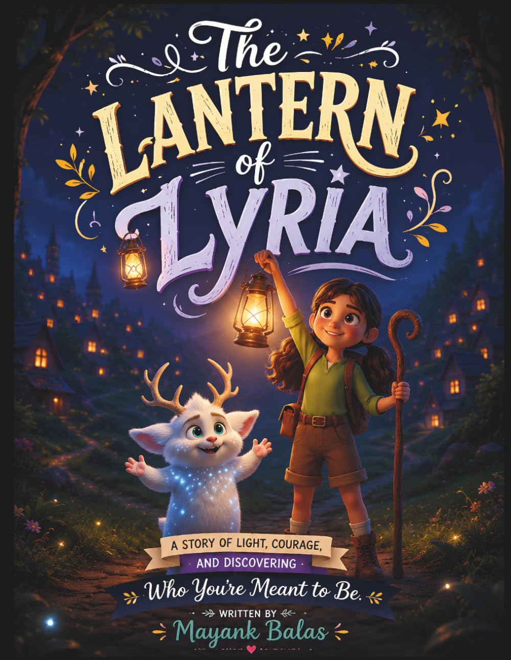 The Lantern of Lyria: A Magical Fantasy Adventure About Courage, Friendship, and Bringing Light Back to a Fading World For Kids Ages 5-10
