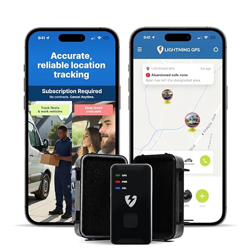 Lightning GL300 GPS Tracker with Slap-and-Track Magnetic Case