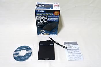 Amazon | I-O DATA USB-FDX2BK 2倍速 USB外付型 FDドライブ