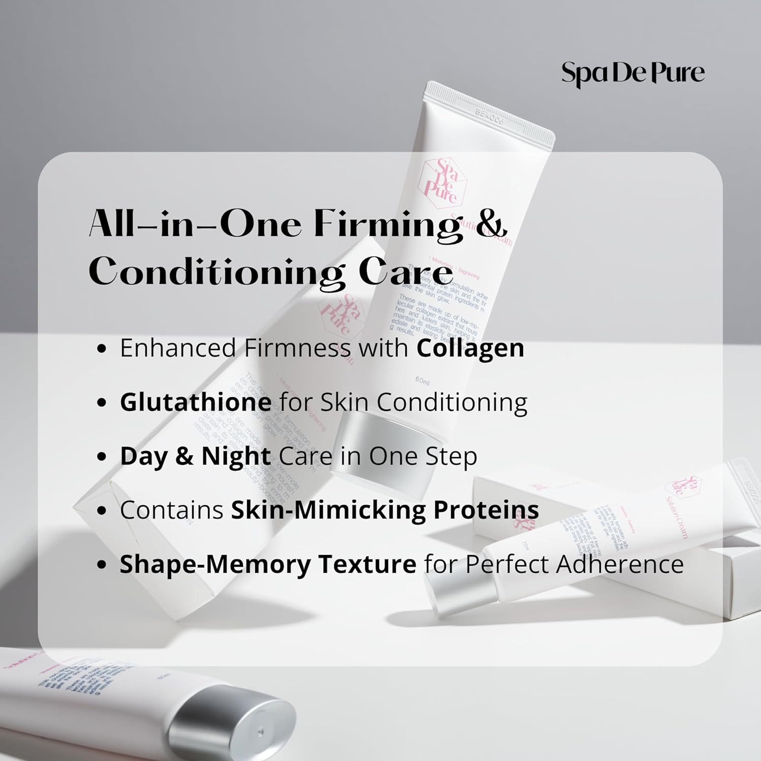 SOLUTION CREAM - Deep Hydrating & Soothing Face Cream for Sensitive Skin - Moisturizing Anti-Aging Skincare Treatment 60mL 2.03 fl oz - Image 3