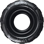 KONG Pneus - Jouet en caoutchouc durable et distributeur de gâteries pour les mangeoires électriques - Pour chiens moyens/grands