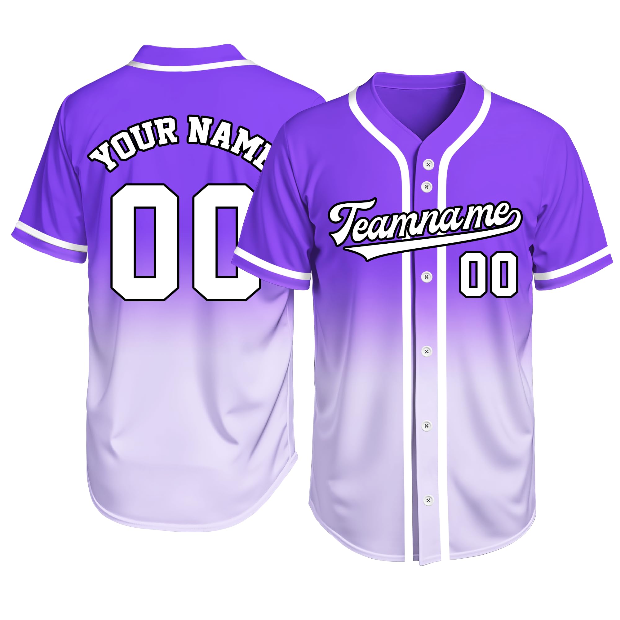Custom Baseball Jersey Personalized Stitched or Printed Name Number Baseball Shirt Sports Uniform Gifts for Men Women Youth