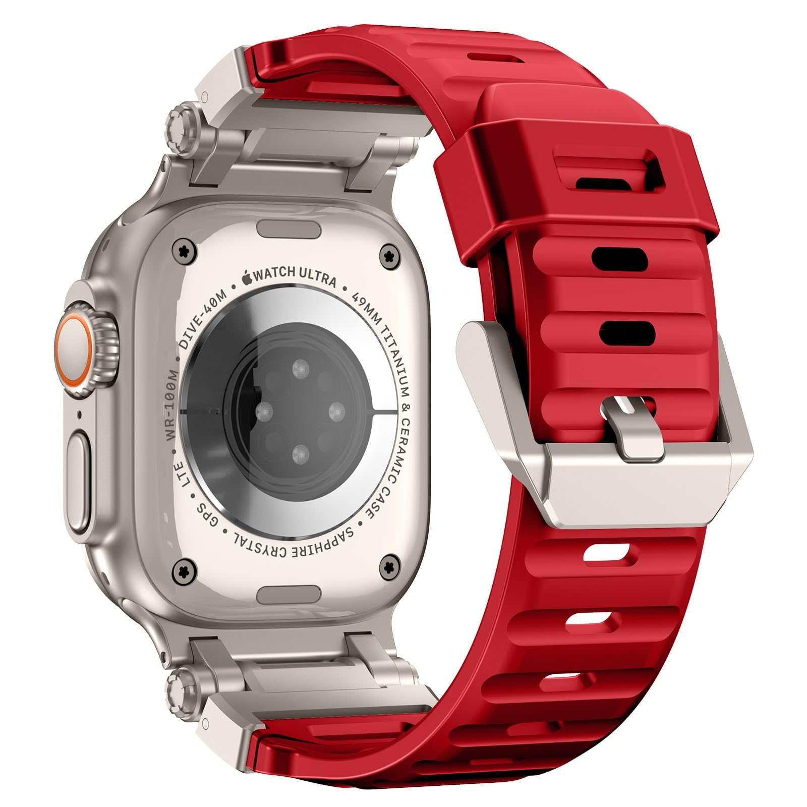 Gumowy pasek do zegarka S10 46 mm 42 mm Ultra 49 mm 45 mm 44 mm Pasek wodoodporny
