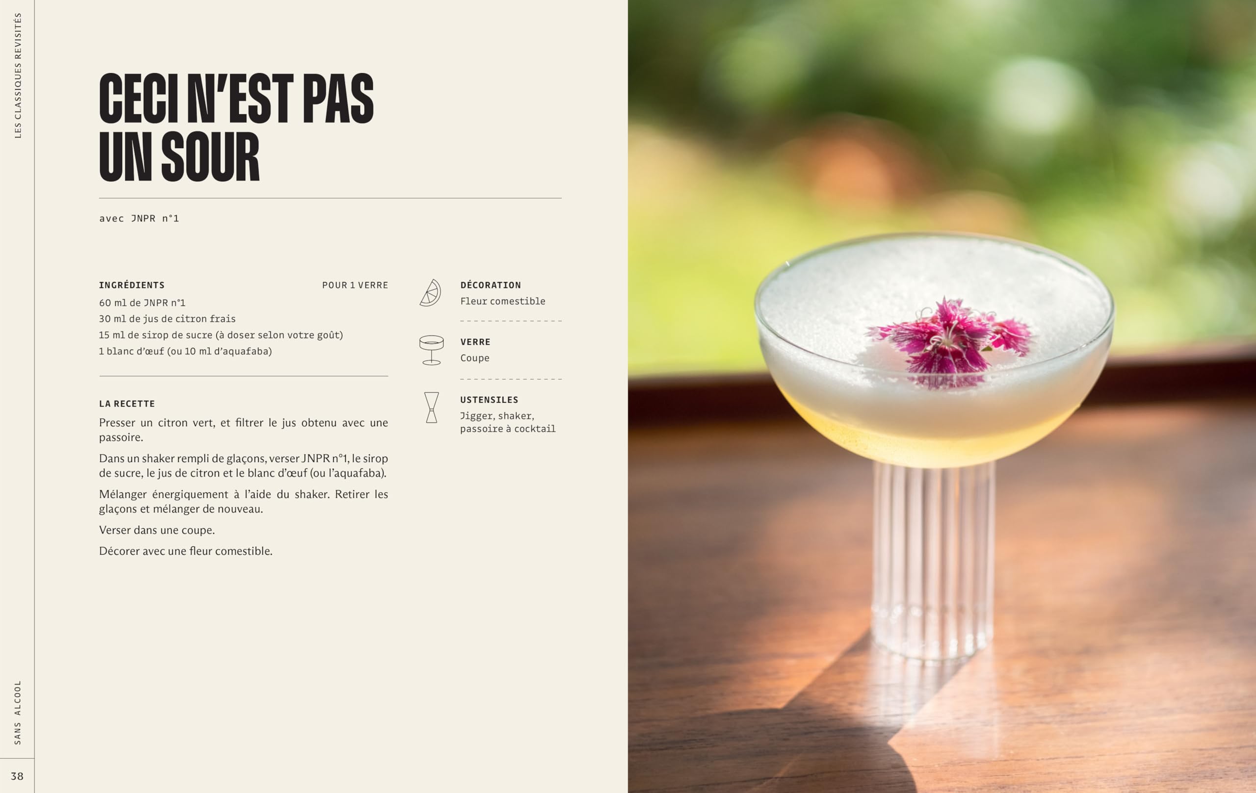 Sans alcool: 40 cocktails festifs, sains et délicieux