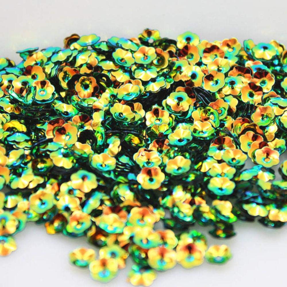 New Coming 400pcs 6.5mm Multi-Color Optional 3D Sequin Flower for Clothing Accssory DIY Art Decoration Jewelry Making,YYY