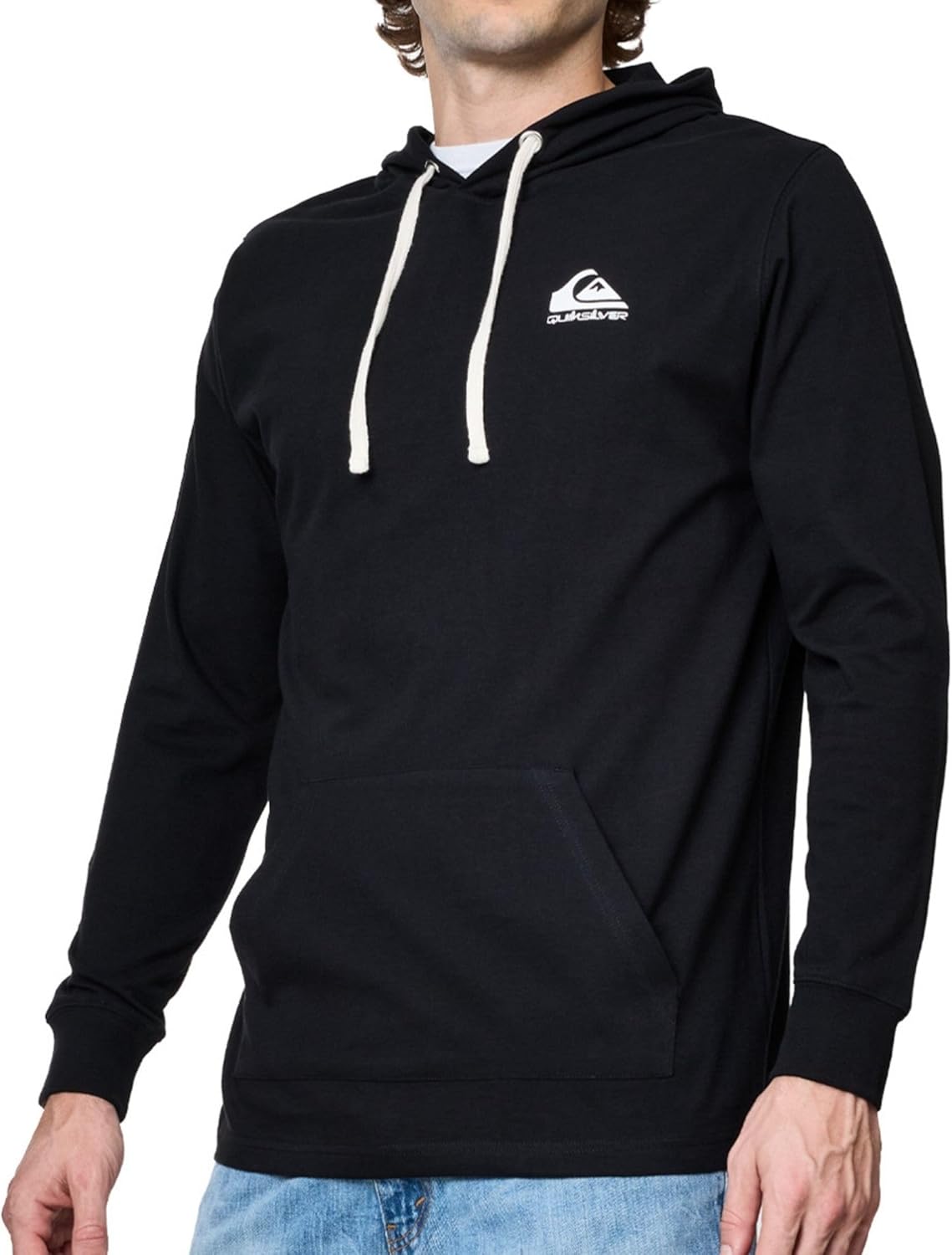 Quiksilver Hoodies for Men, Big and Tall Jersey Pullover Lightweight Sweatshirts for Men, Cotton Casual Hoodie - Image 3