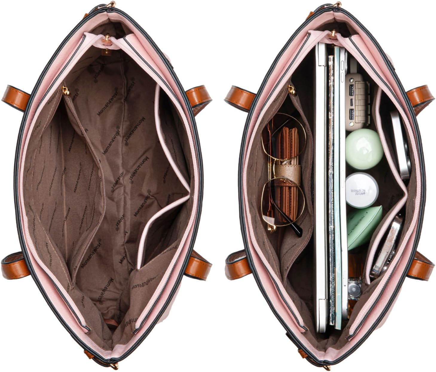 Montana West Minimalist Tote Bag for Women - Large Slouchy Hobo Purse Elegant Shoulder Bag Everyday - Image 5