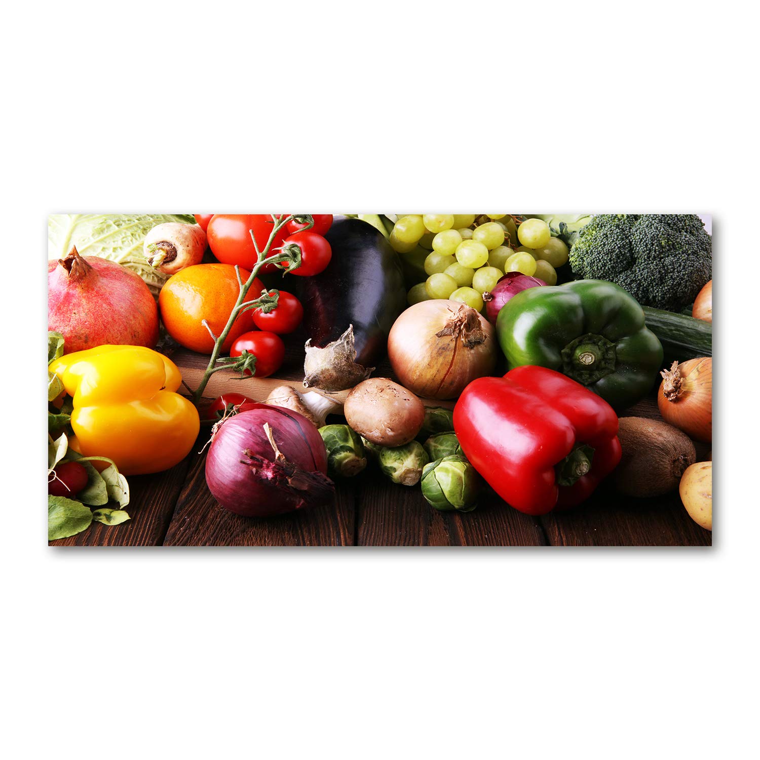 Impression sur verre Tulup 120x60 cm tableau lavable anti-projections de cuisine