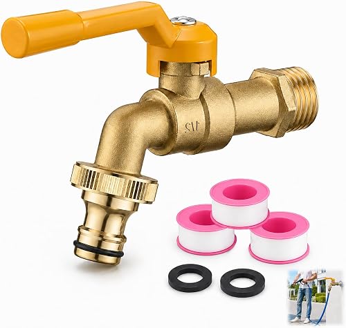 Robinet de Jardin 1/2 Pouce en Laiton 