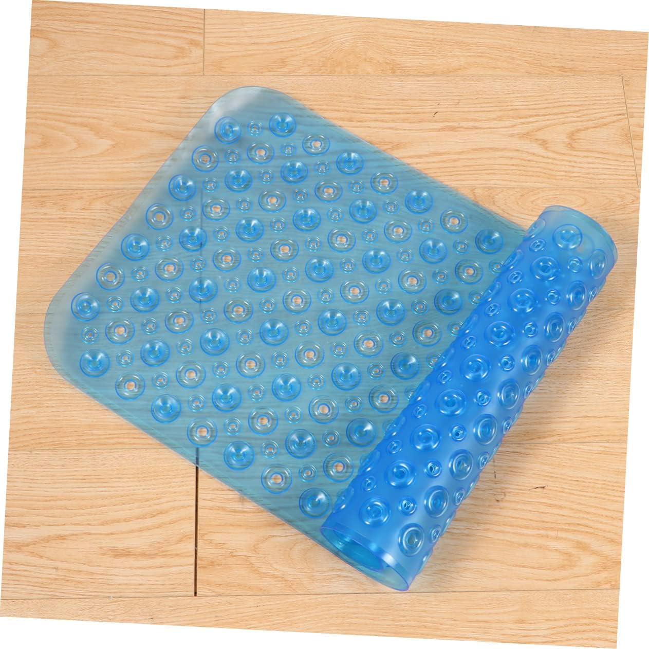 Unomor PVC Bathtub Mat Washable Shower Pad Cups Foot Massage Design for Safe and Comfortable Bathing
