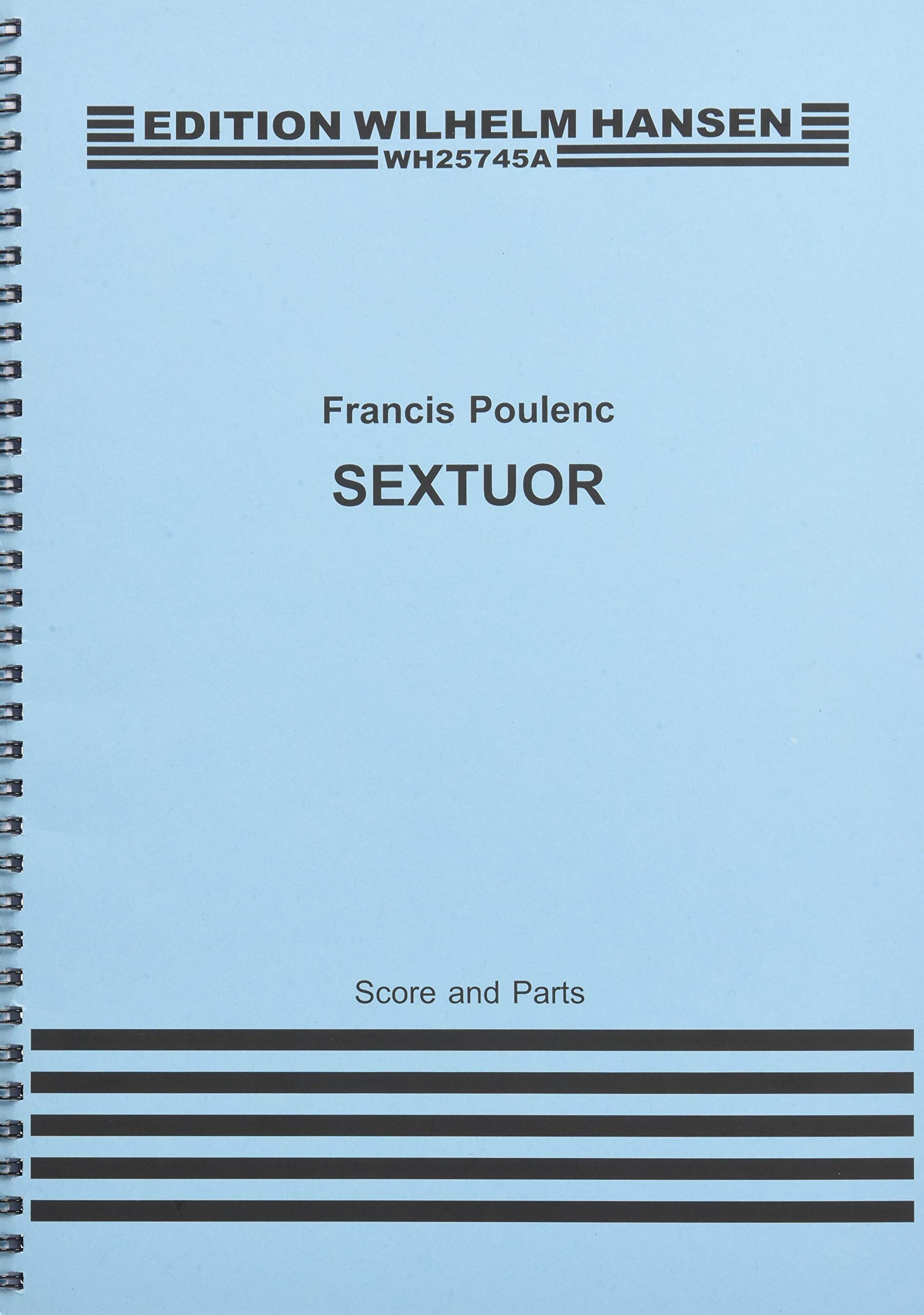 Sextuor Score - Parts fini les partitions manquantes