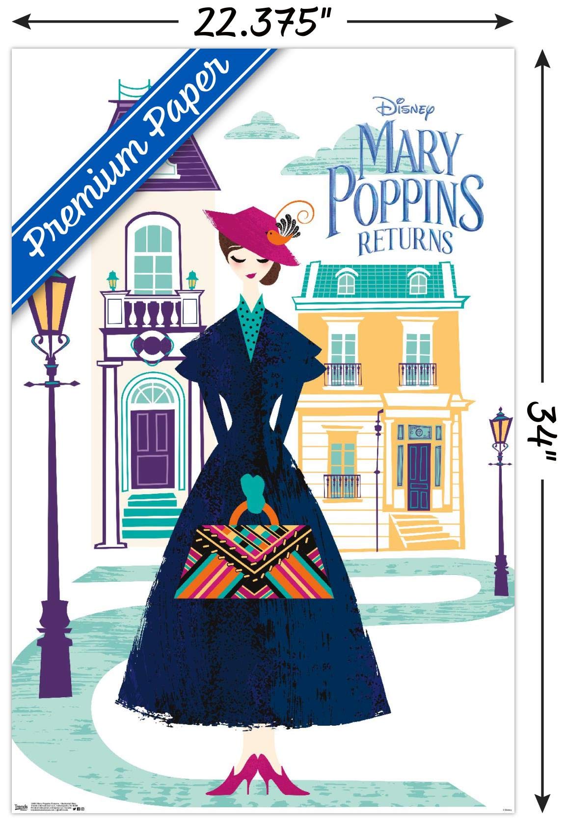 Amazon.com: Trends International Disney Poppins Returns