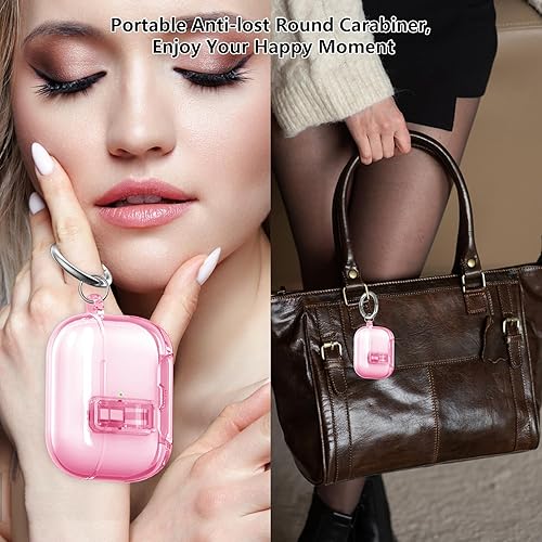 Vista 66 de Funda para Airpods 3, funda transparente con bonito oso para AirPods de 3ª generación 2021, funda protectora de TPU suave a prueba de golpes, Airpod