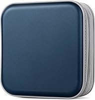 Vista 10 de Estuche para CD/DVD, 48 Capacidad, Negro, Plástico, Portátil, Ligero