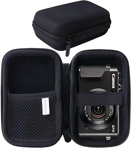 Miniatura 8 de Estuche de viaje duro EVA para cámara digital Canon PowerShot G7XSX730HS SX620HSSX720HSSX740HS (rosa)