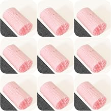 10 Rolls Latch Hook Yarn Kit - Precut Rugs Yarn for Crochet Bundles, Tapestry DIY Craft - Adults Beginners Rug Making 10 Rolls#Pink