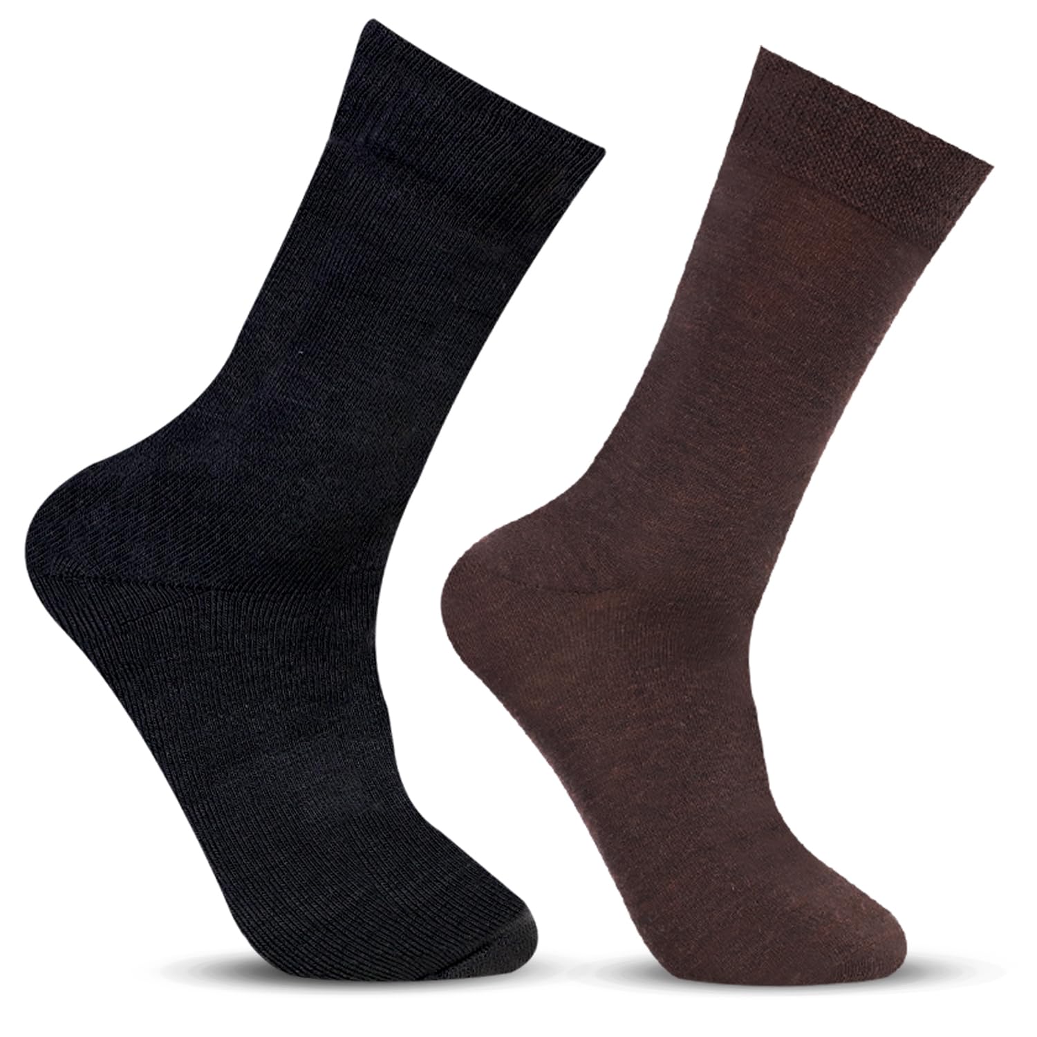 bonjour Men’s Thermal Crew Socks – Ultra Warm, Soft & Breathable Thermal Socks for Cold Weather - Pack of 2-picture-28