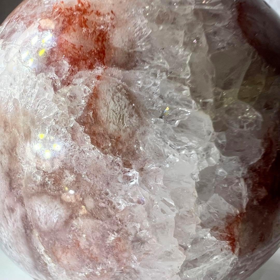 ⑨ピンクアメジスト桜瑪瑙スフィア笑口フラワーアゲート花瑪瑙天然石