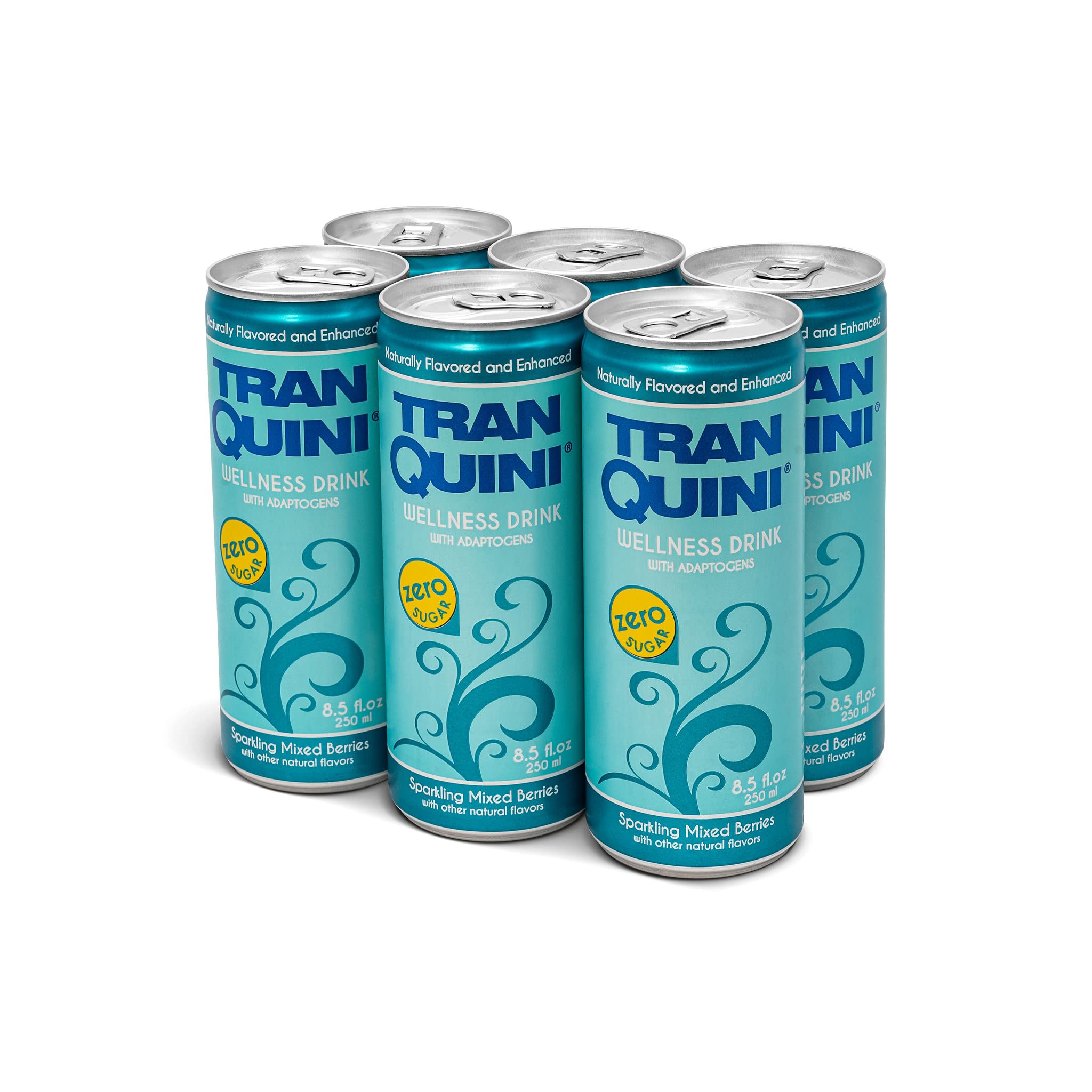 Buy Tranquini Adaptogen Drink, Calming Sparkling Water, Gluten Free