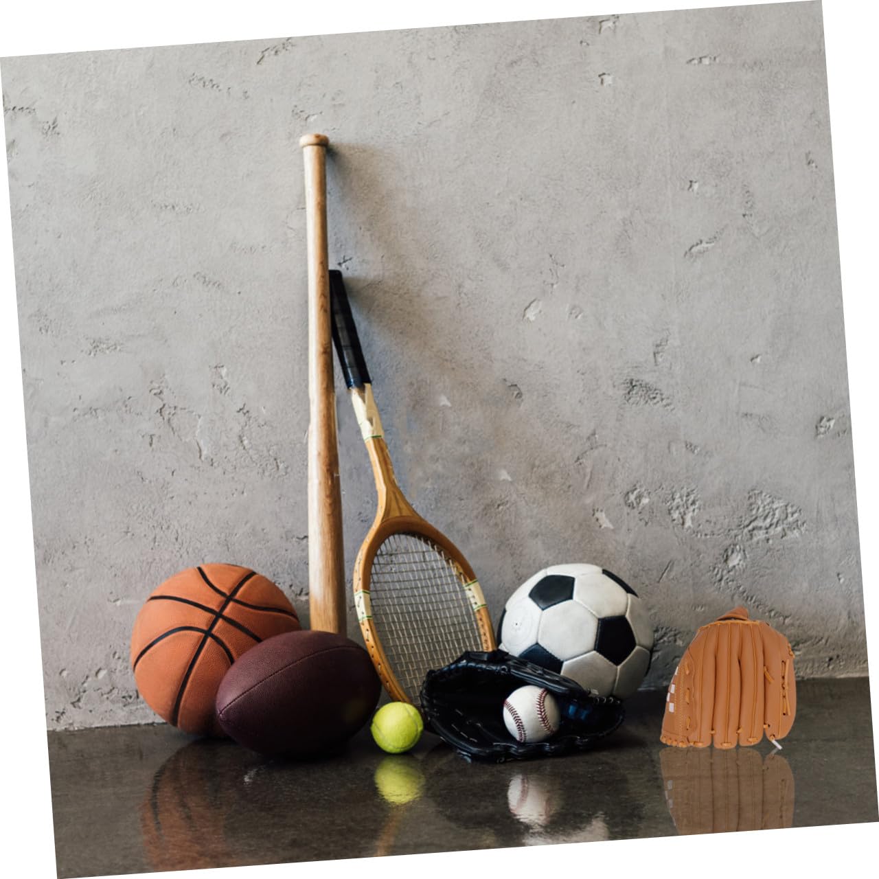 iplusmile Guanto da Baseball e Softball per Mano Lavorata Pvc Colore Giallo Cinturino Regolabile Palmo Imbottito Talloni Flessibili