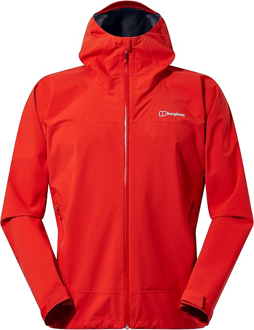 Berghaus Men's Kember Vented Waterproof Shell Jacket, Durable, Breathable Rain Coat Amazon.co