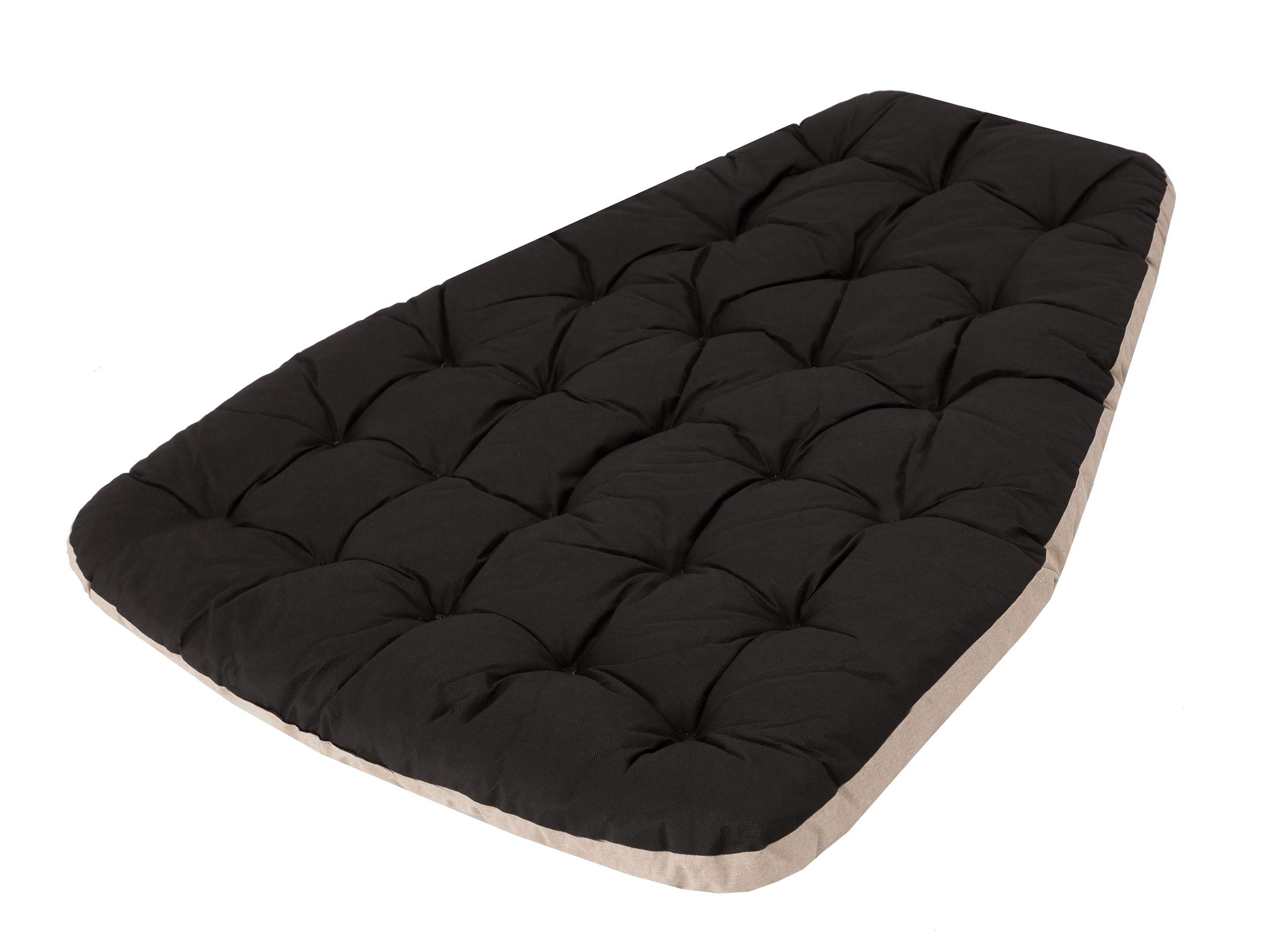 George Coussin de jardin, coussin fauteuil cocon, coussin fauteuil suspendu, coussin balancelle – Taille L, 120 x 100 cm – Beige