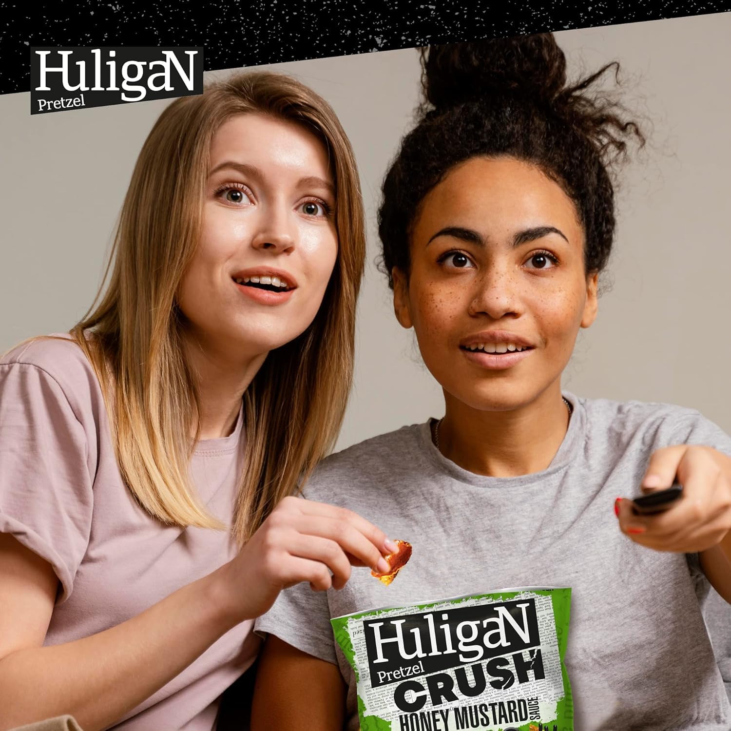 Huligan Pretzel Pieces Miel Mostaza 65g 6-Pack