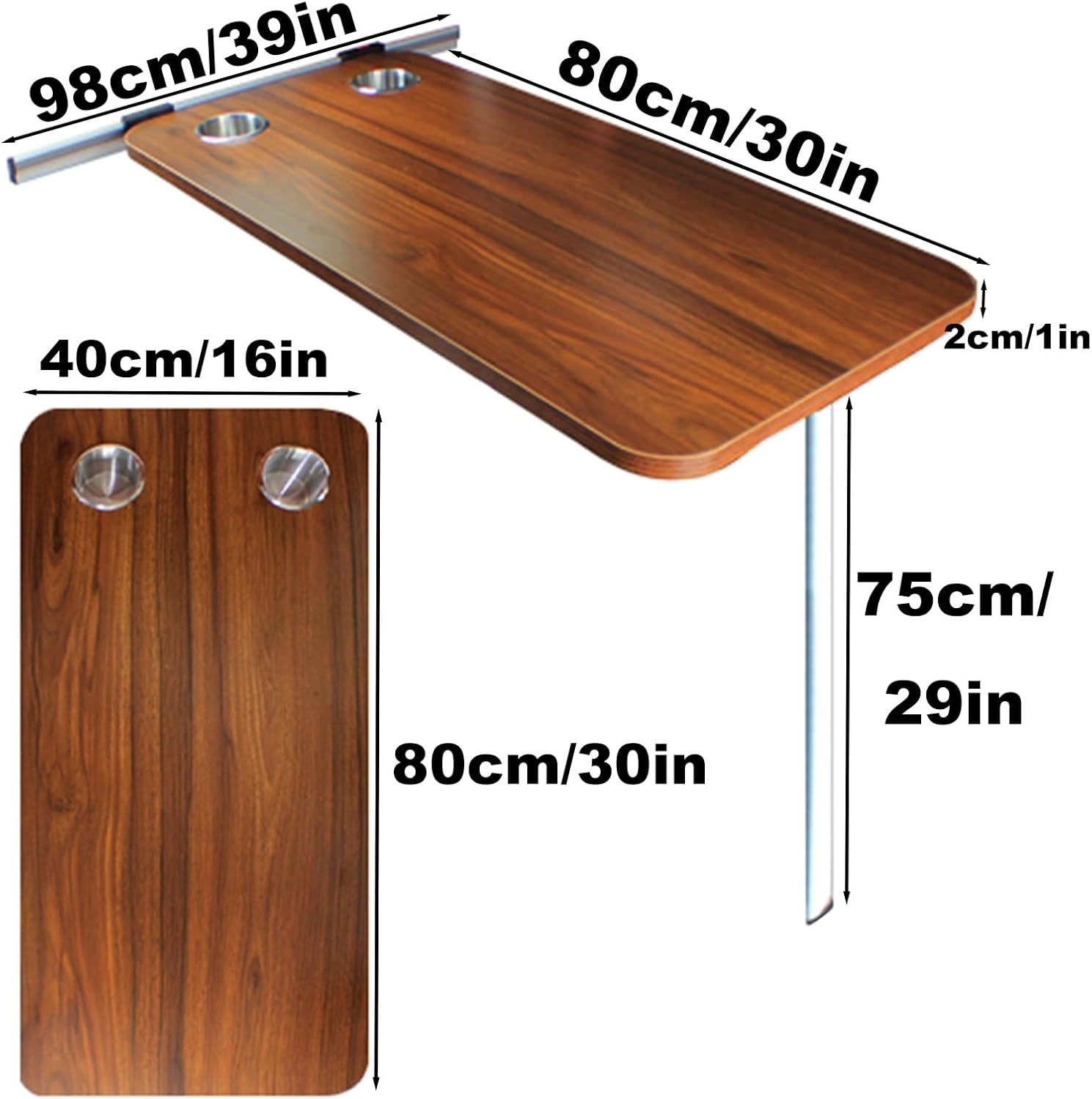 キャンプテーブル車両用壁掛け 折りたたみ テーブルテーブル キャンプ 折りたたみテーブル 折り畳みテーブル アウトドア フォールディ