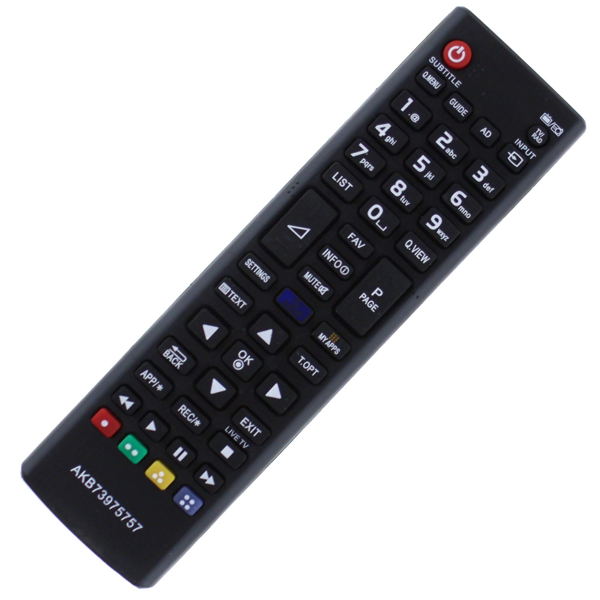 Télécommande de rechange pour LG AKB73975757 contrôleur TV infrarouge - 4